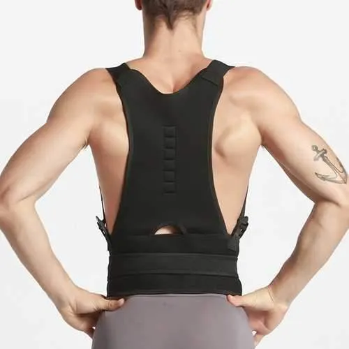 Unisex Posture Corrector Adjustable Protector Waist Strap