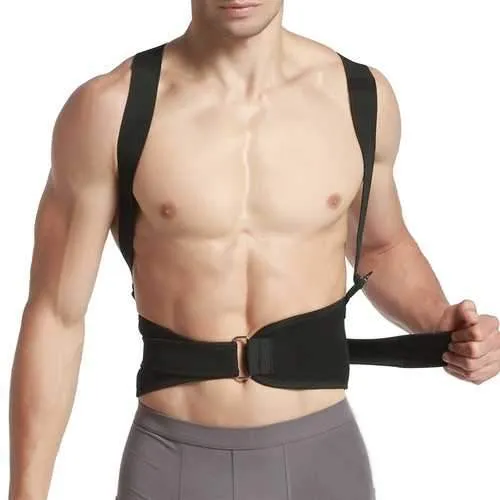 Unisex Posture Corrector Adjustable Protector Waist Strap