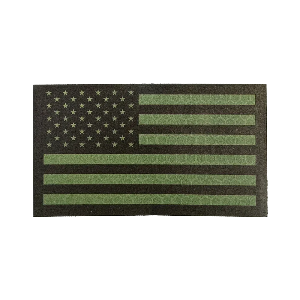 US Flag Reflective Patch