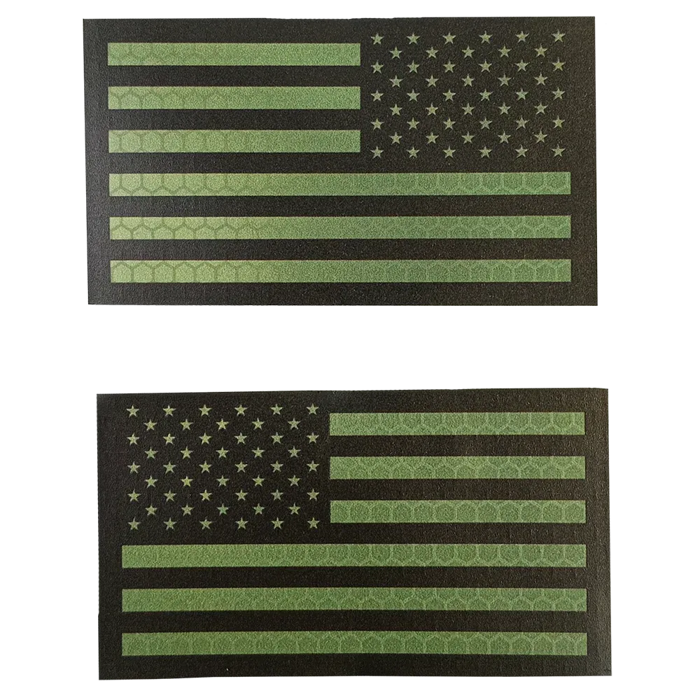 US Flag Reflective Patch