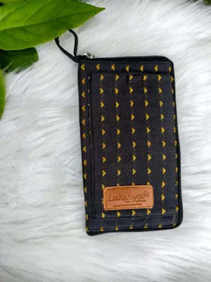 Utility Wallets Black Tribal Print (Copy)