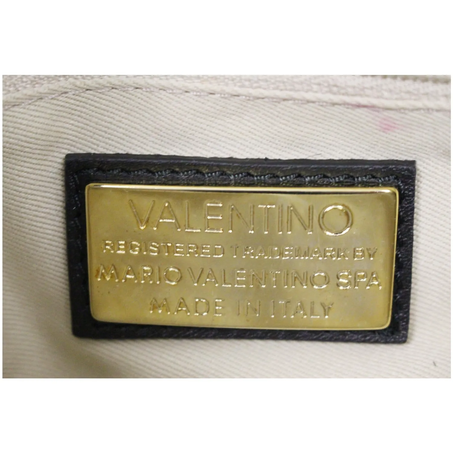 VALENTINO By Mario Valentino Abigail Sauvage Rockstud Crossbody Bag Black
