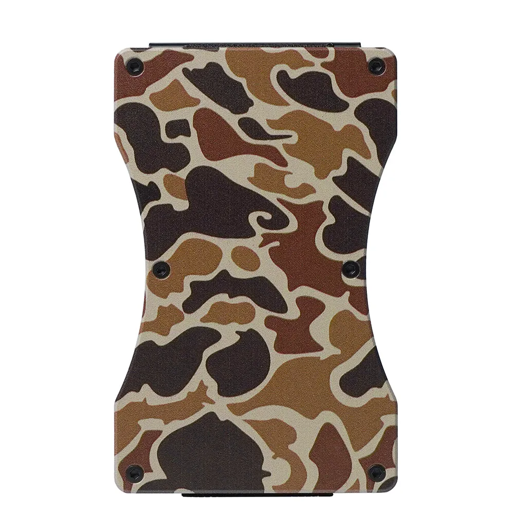 Vintage Duck Camo Slim Wallet