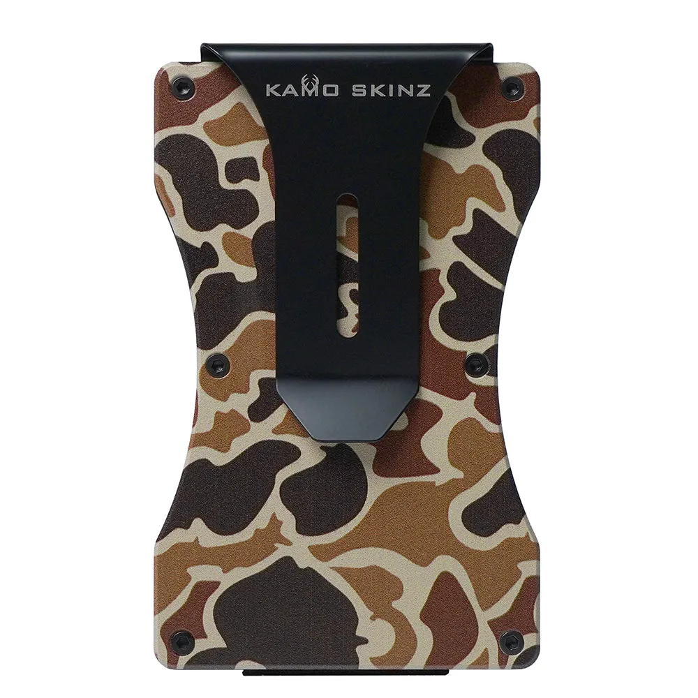 Vintage Duck Camo Slim Wallet