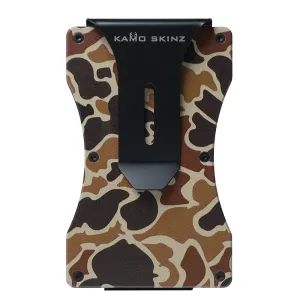 Vintage Duck Camo Slim Wallet