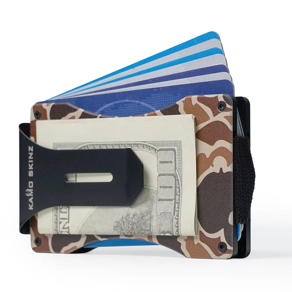 Vintage Duck Camo Slim Wallet