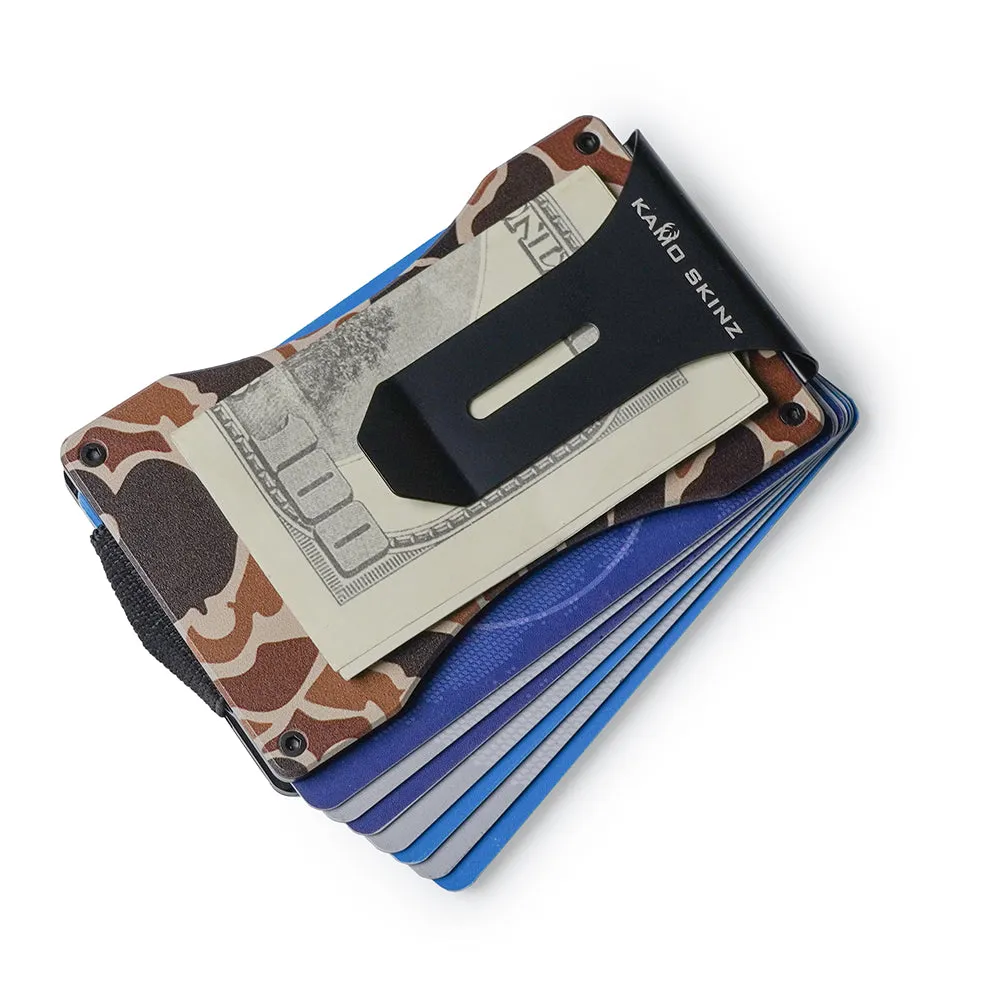 Vintage Duck Camo Slim Wallet