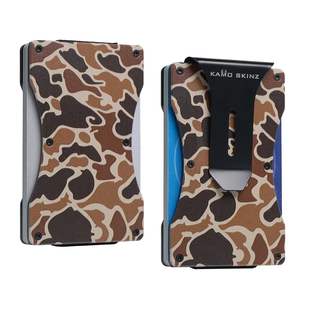 Vintage Duck Camo Slim Wallet