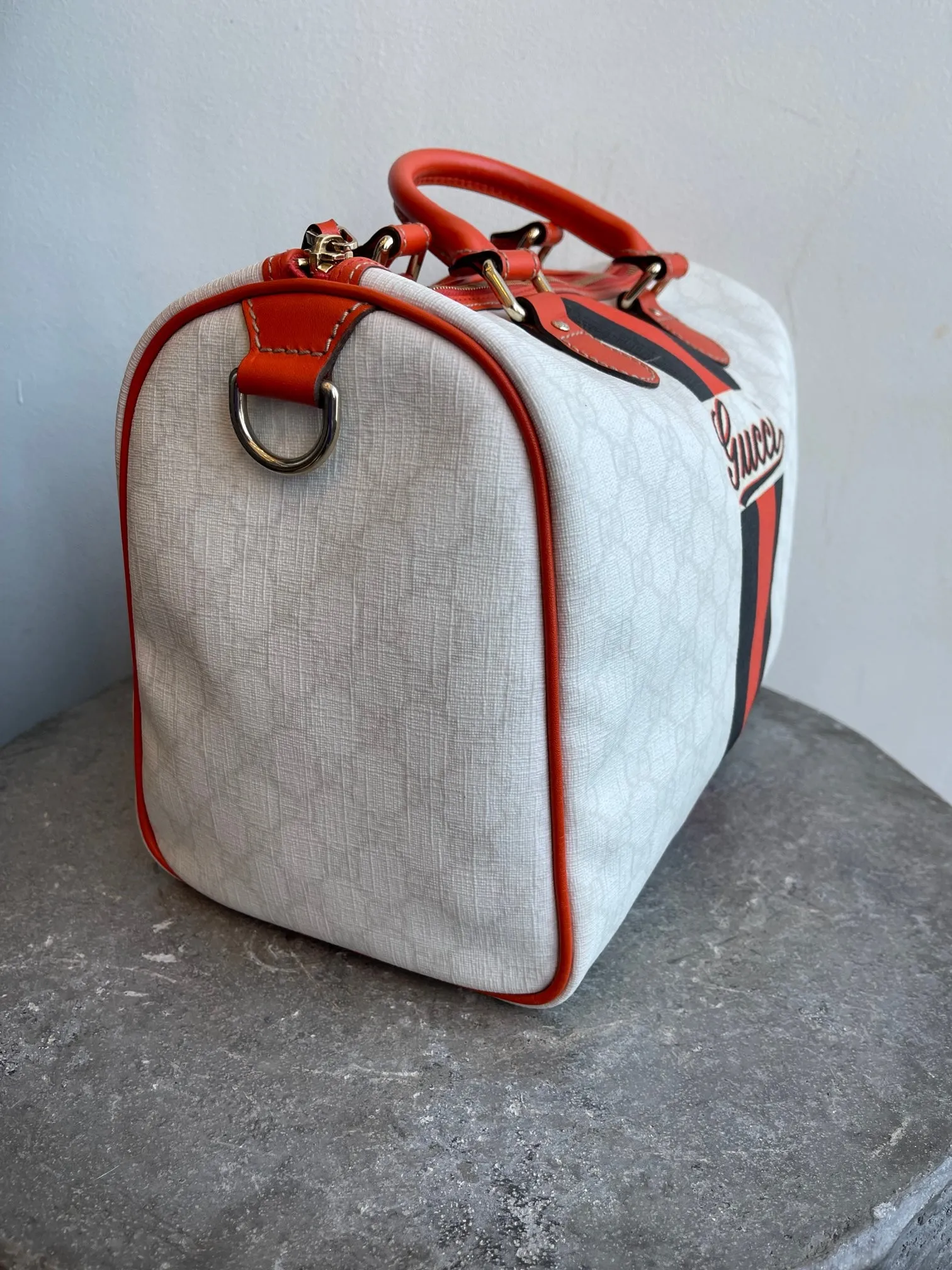 Vintage Gucci boston bag. Limited edition.
