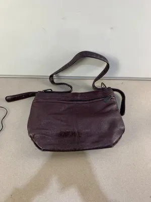 Vintage SAS Crossbody Textured Leather Handbag Purse