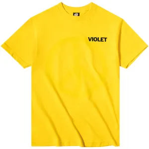 Violet Peace Tee Yellow