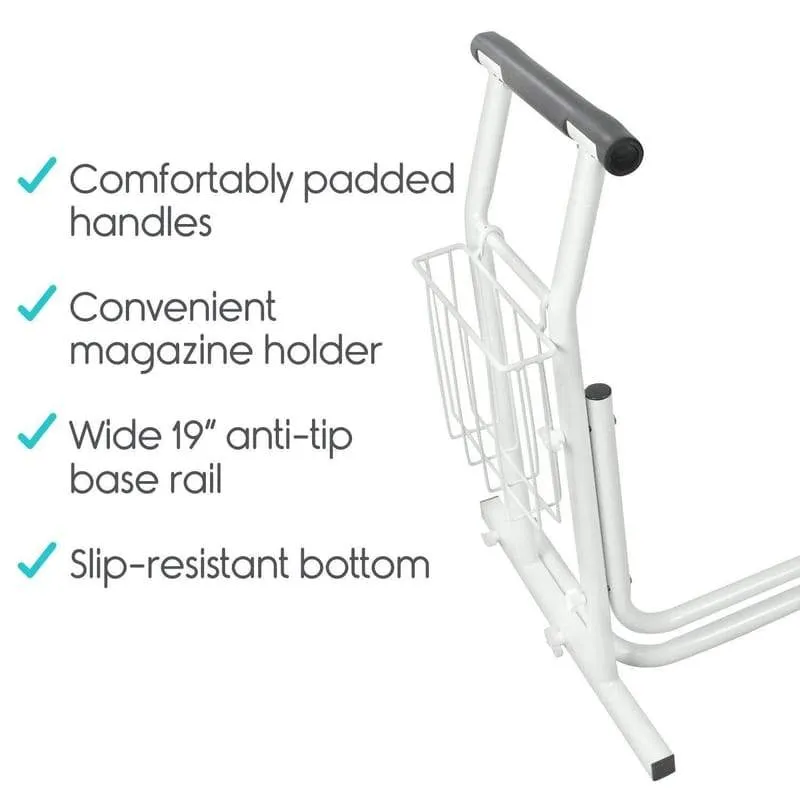Vive Stand Alone Toilet Rail - Lightweight & Portable