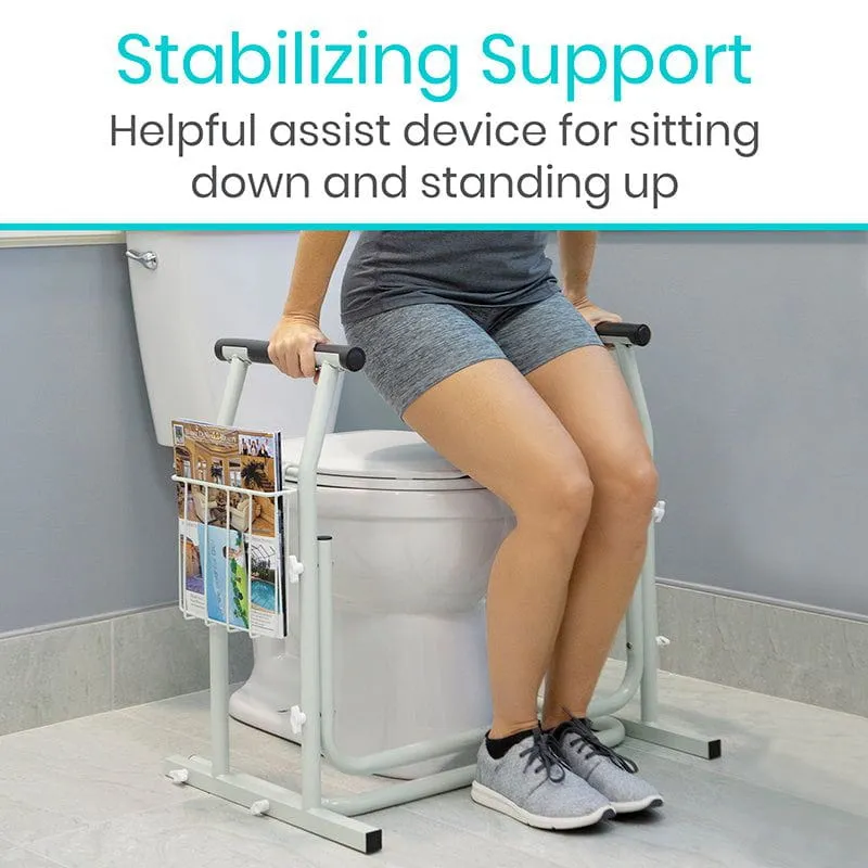 Vive Stand Alone Toilet Rail - Lightweight & Portable