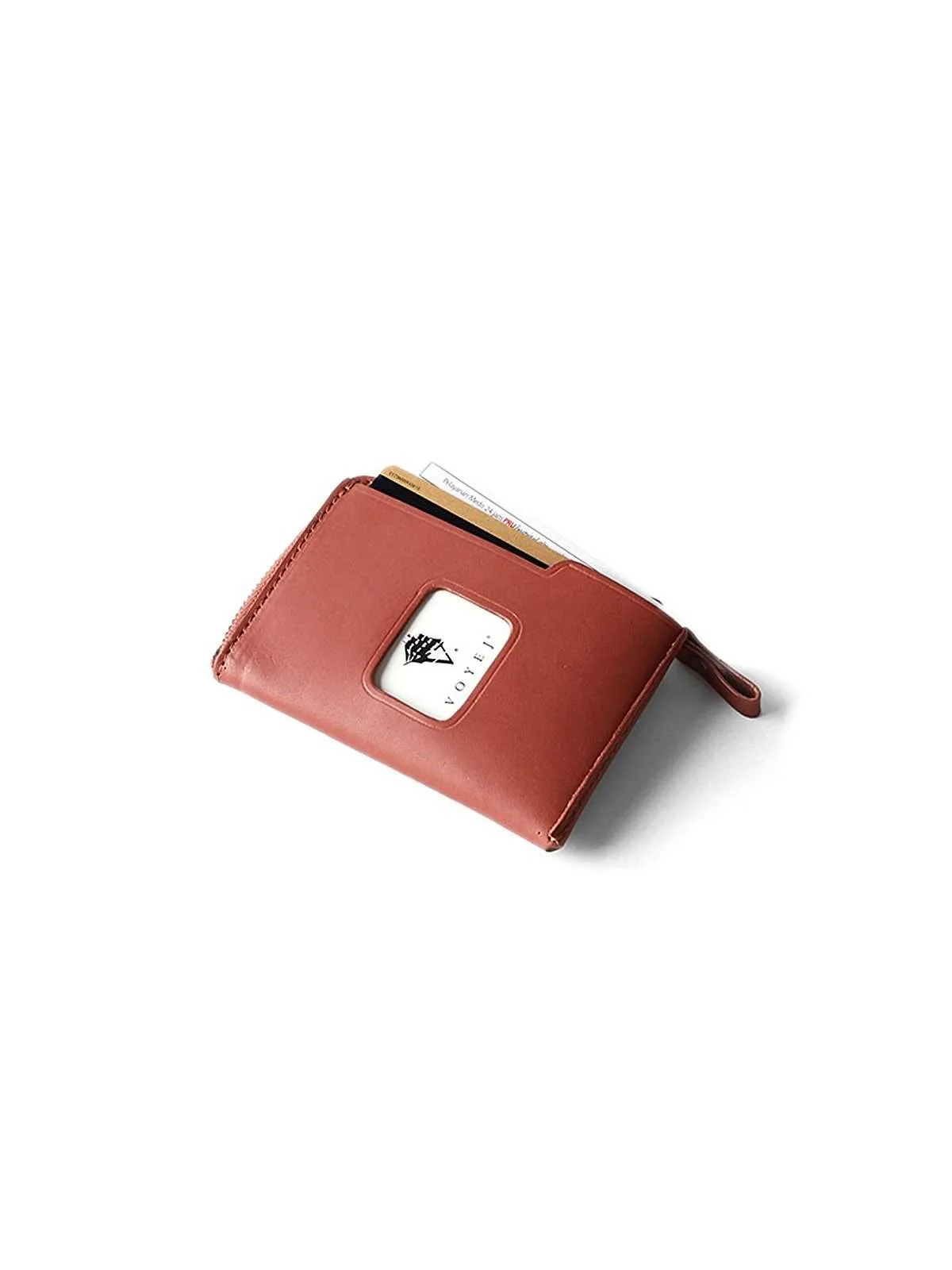 Voyej Vasa VI Light Brown Card Case