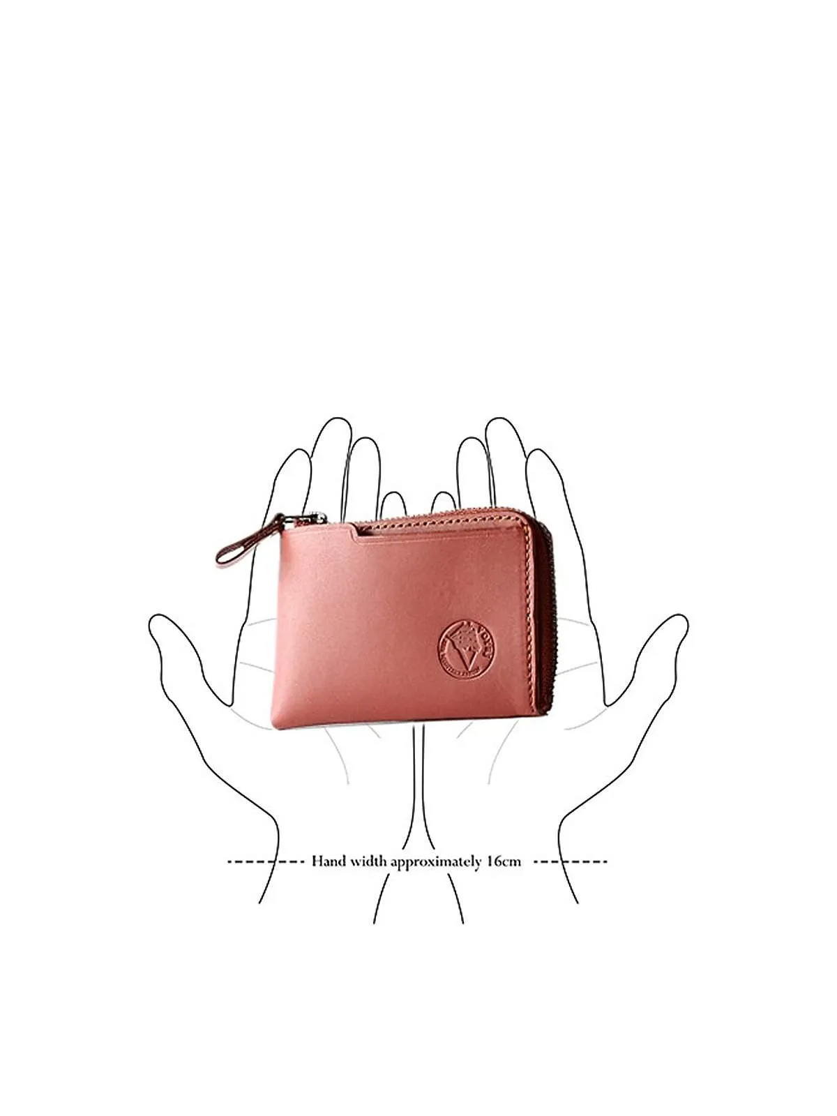Voyej Vasa VI Light Brown Card Case