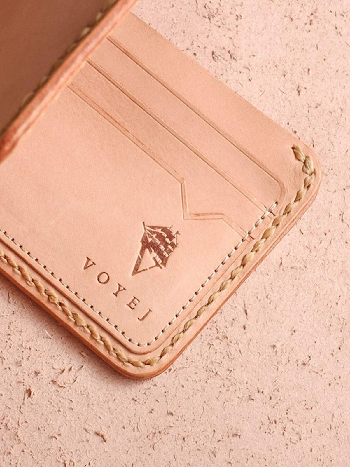Voyej Vessel VII Americana Natural Short Wallet