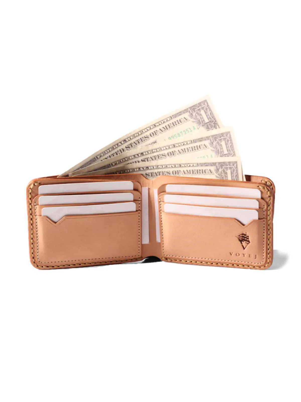 Voyej Vessel VII Americana Natural Short Wallet