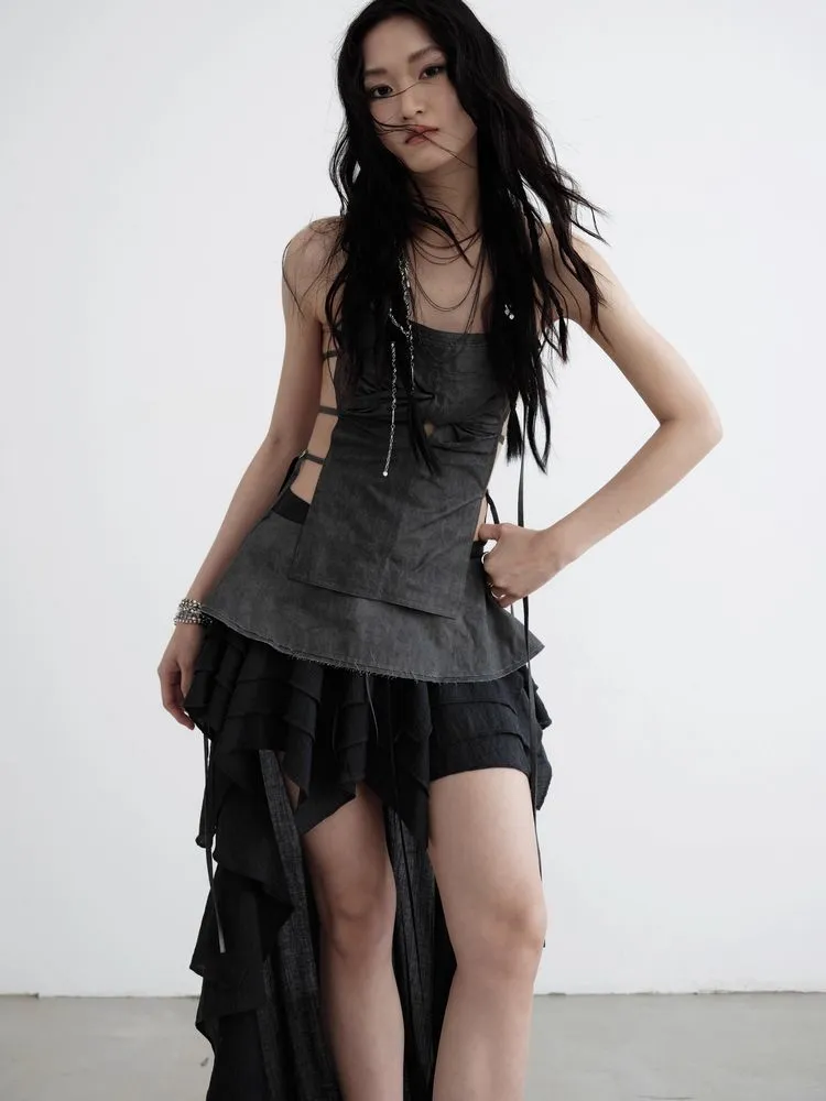 Waist strap camisole【s0000008517】