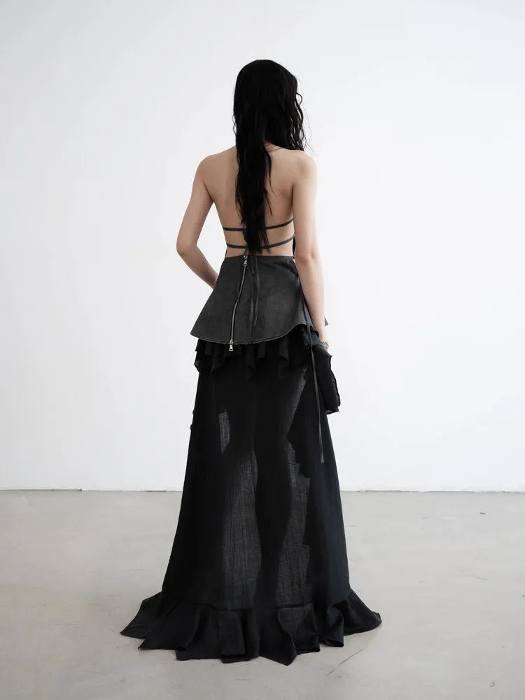 Waist strap camisole【s0000008517】
