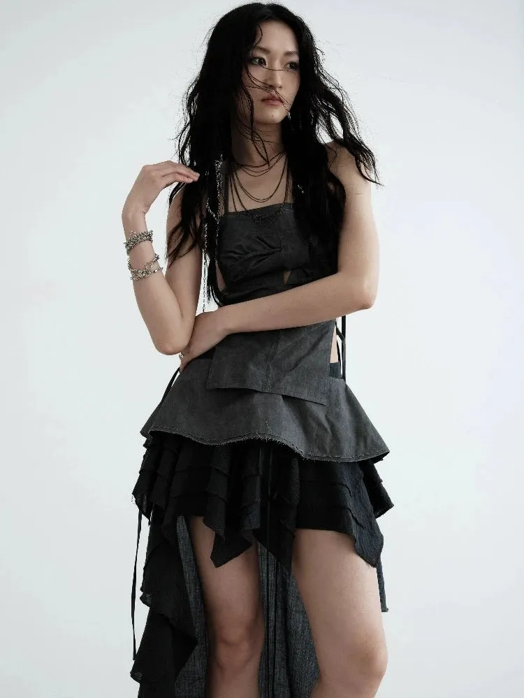 Waist strap camisole【s0000008517】