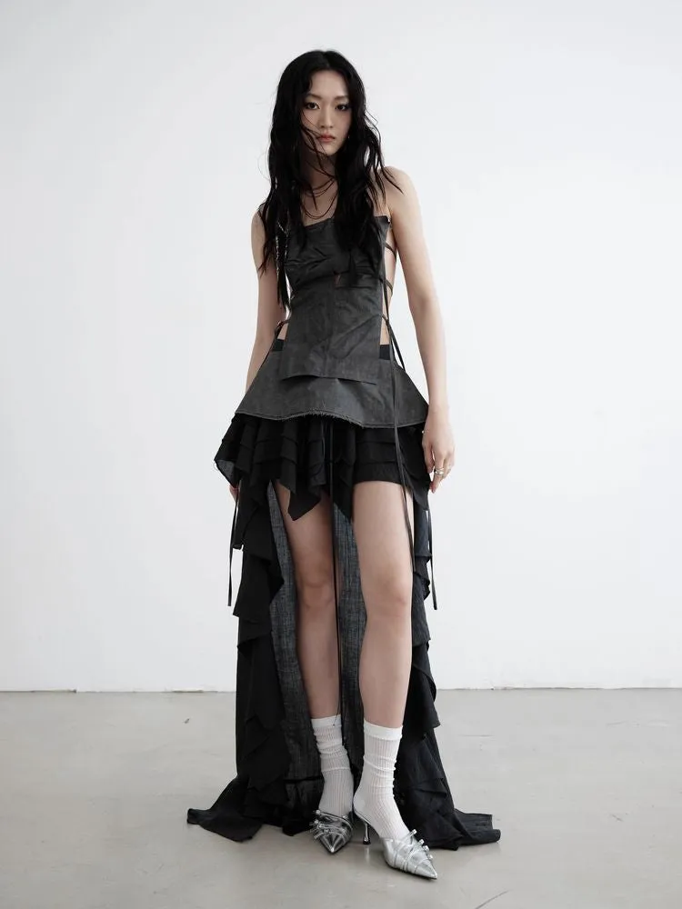 Waist strap camisole【s0000008517】