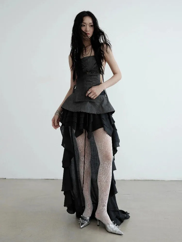 Waist strap camisole【s0000008517】