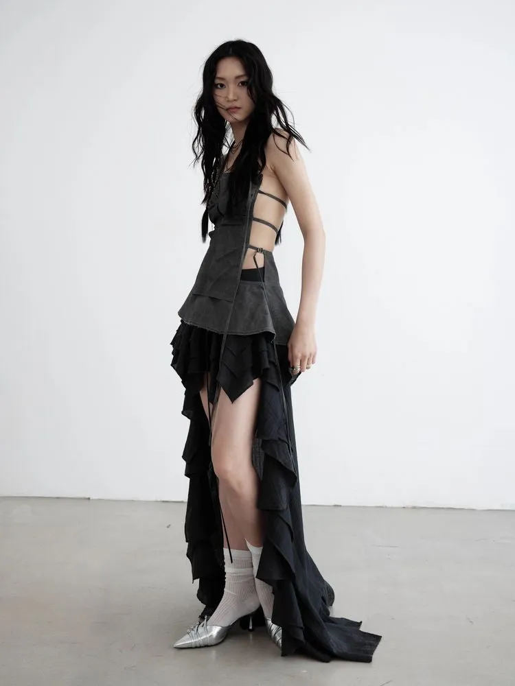 Waist strap camisole【s0000008517】