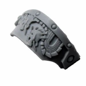 Warhammer 40K Forgeworld Alpha Legion Cataphractii Shoulder Pad Right