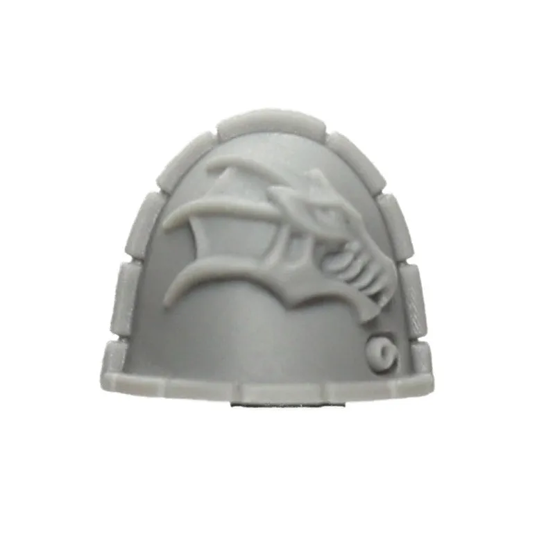 Warhammer 40K Forgeworld Salamanders MKVI Shoulder Pad E