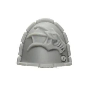 Warhammer 40K Forgeworld Salamanders MKVI Shoulder Pad E
