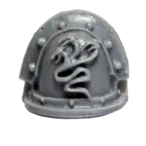 Warhammer 40K Forgeworld Space Marines Alpha Legion MKIII Shoulder Pad