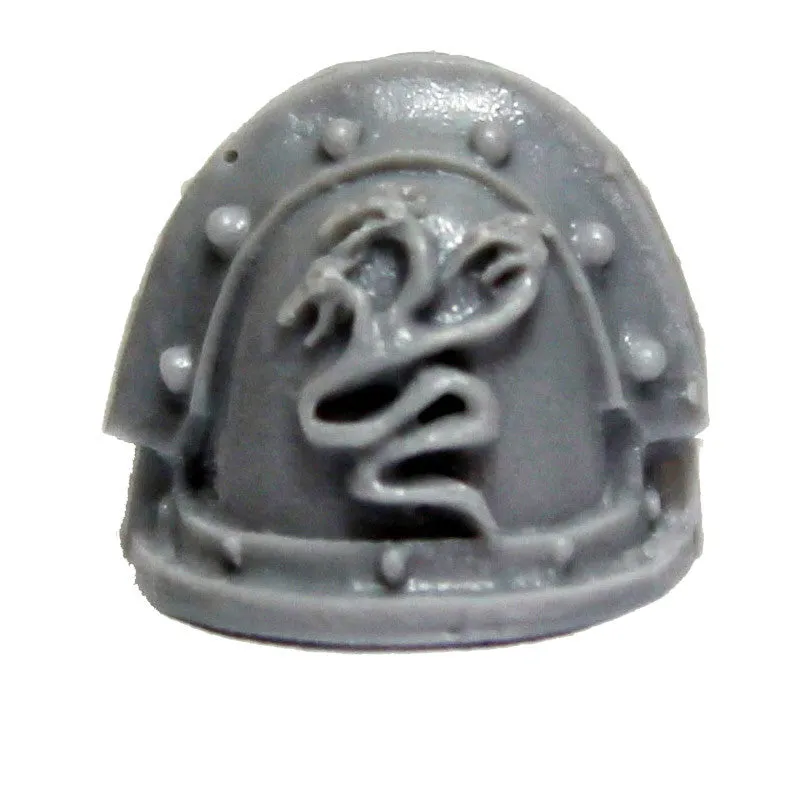 Warhammer 40K Forgeworld Space Marines Alpha Legion MKIII Shoulder Pad