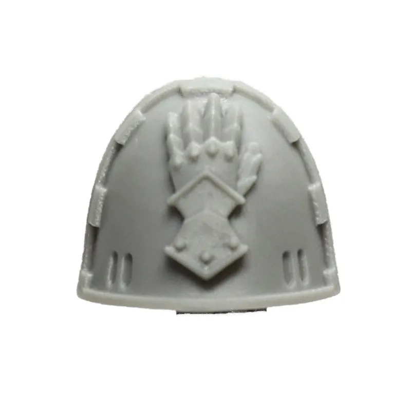 Warhammer 40K Space Marine Forgeworld Iron Hands MKVI Shoulder Pad A