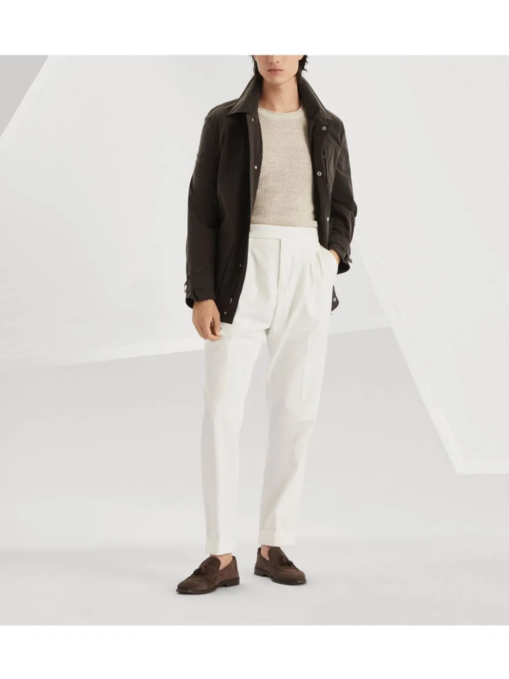 Water resistant cotton jacket