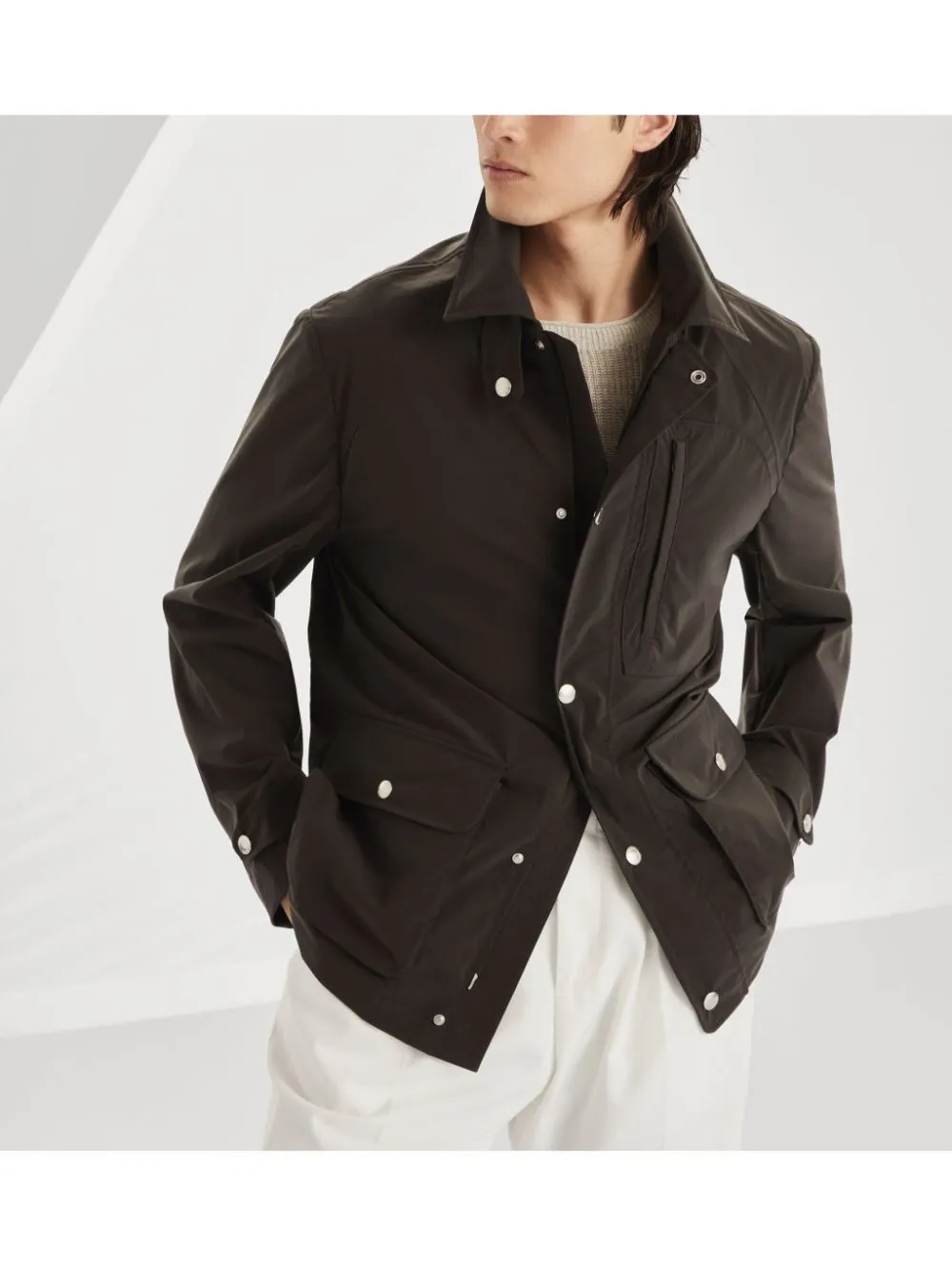 Water resistant cotton jacket