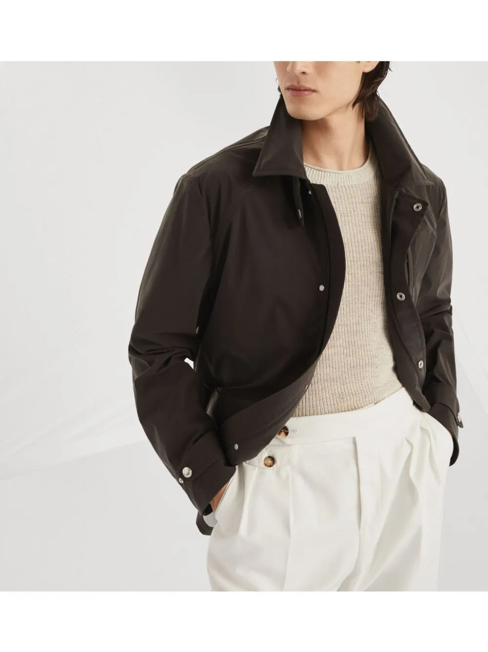 Water resistant cotton jacket