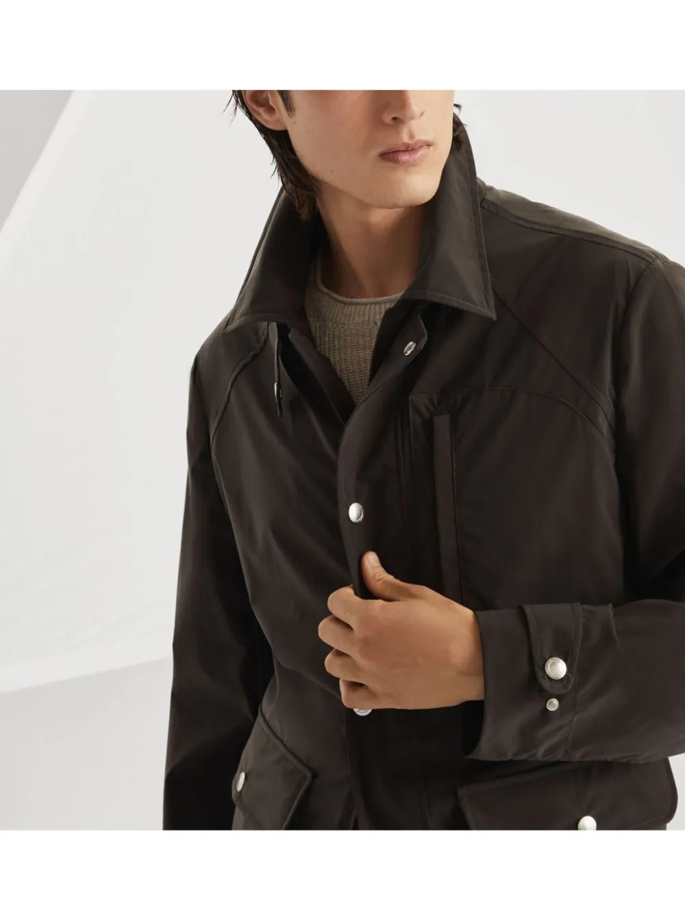Water resistant cotton jacket