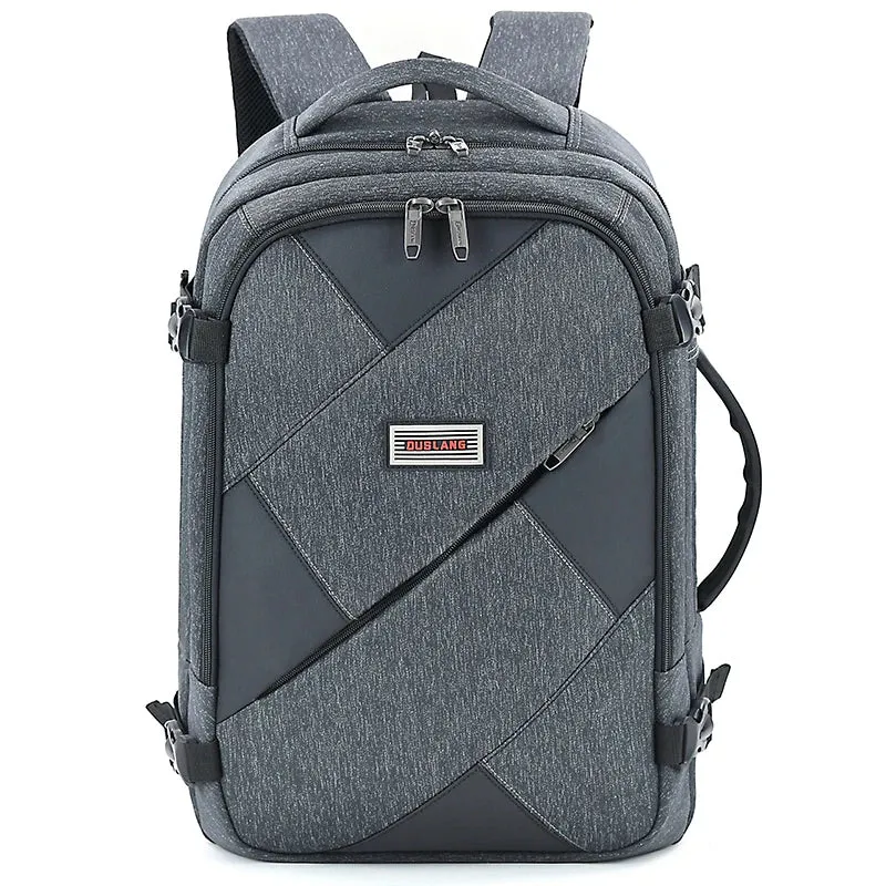 Waterproof & Lightweight Travel Backpack for Men - Dark Gray - 17 inches