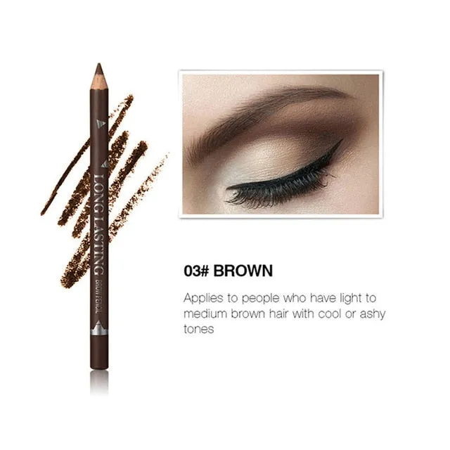 Waterproof Eye Brow Pencil 12pcs