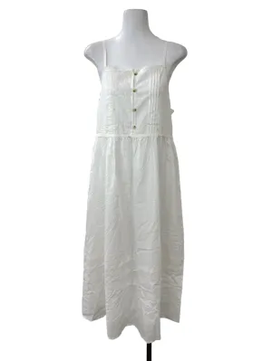 White Lace Mini Detail Dress