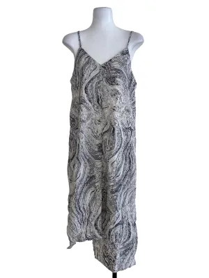 White Marble Dress