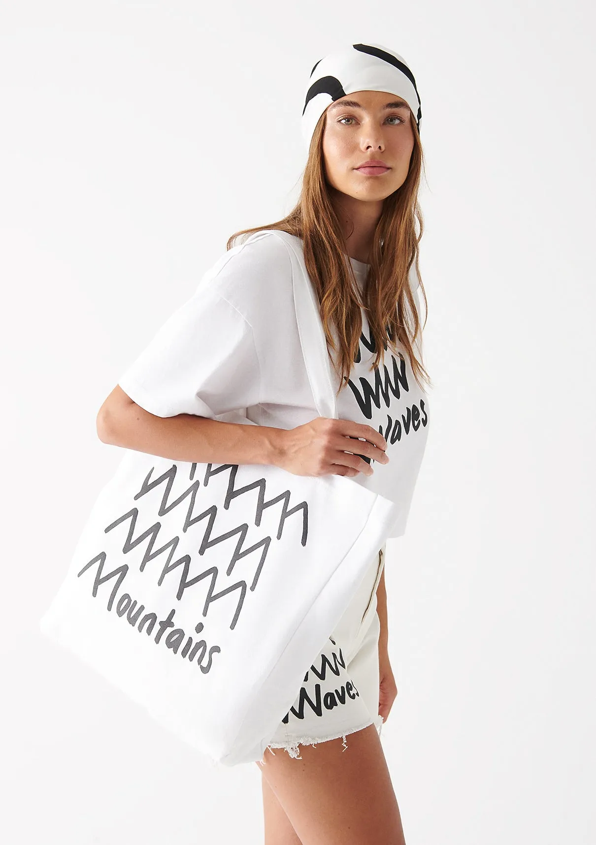White Shopper Bag