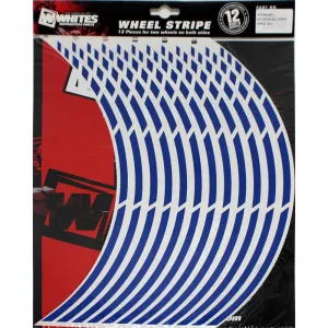 WHITES WHEEL STRIPE WS810 - BLU REFLECTIVE - for 17" wheels
