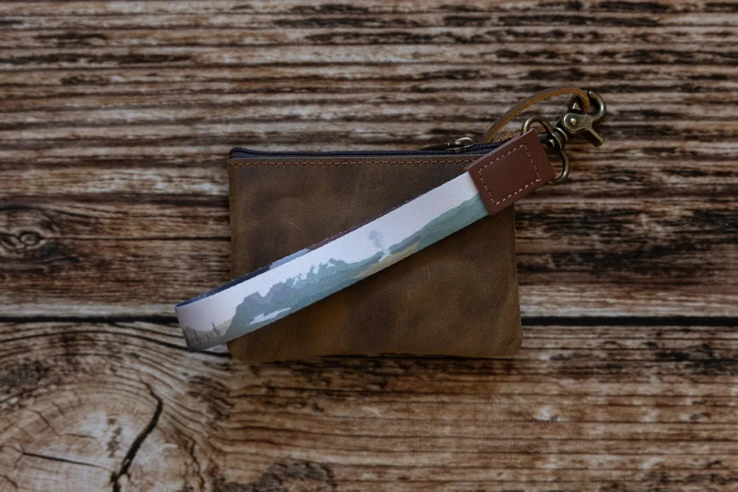 Wildtree Parks in Color Wristlet Keychain