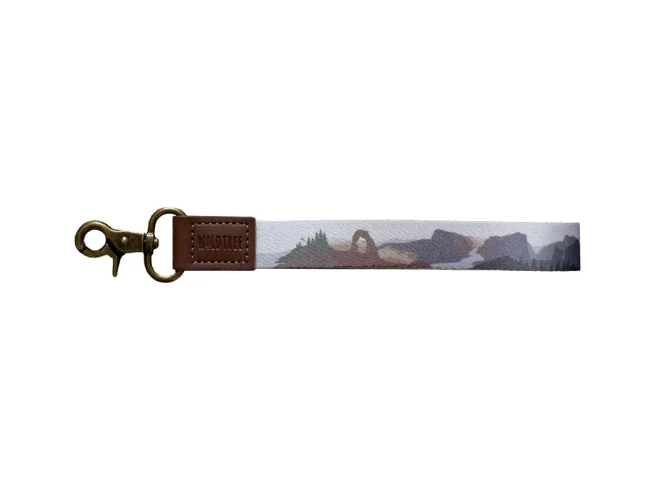 Wildtree Parks in Color Wristlet Keychain