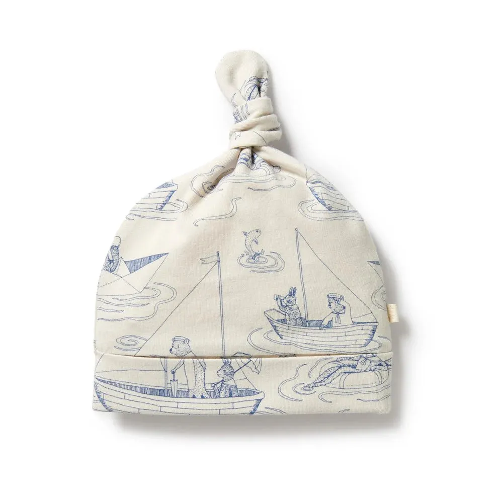 Wilson   Frenchy Knot Hat - Sail Away