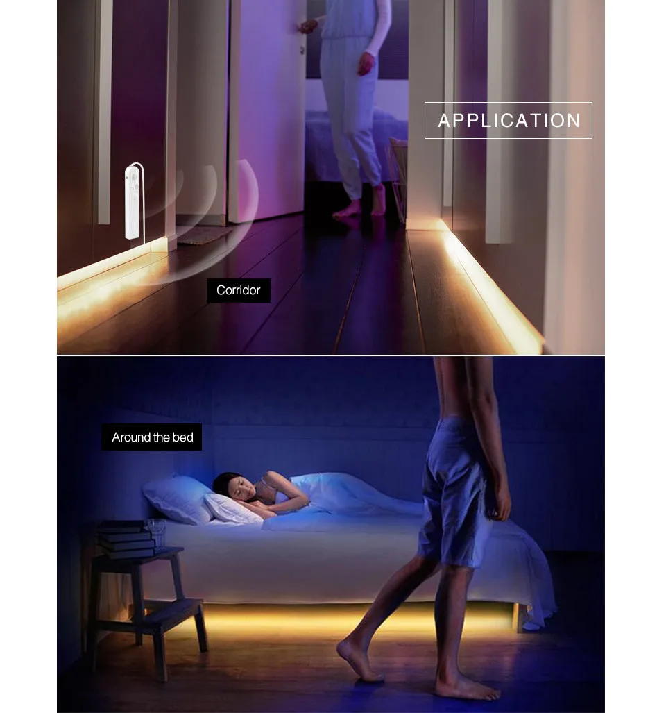 Wireless Motion Sensor LED Strip Waterproof