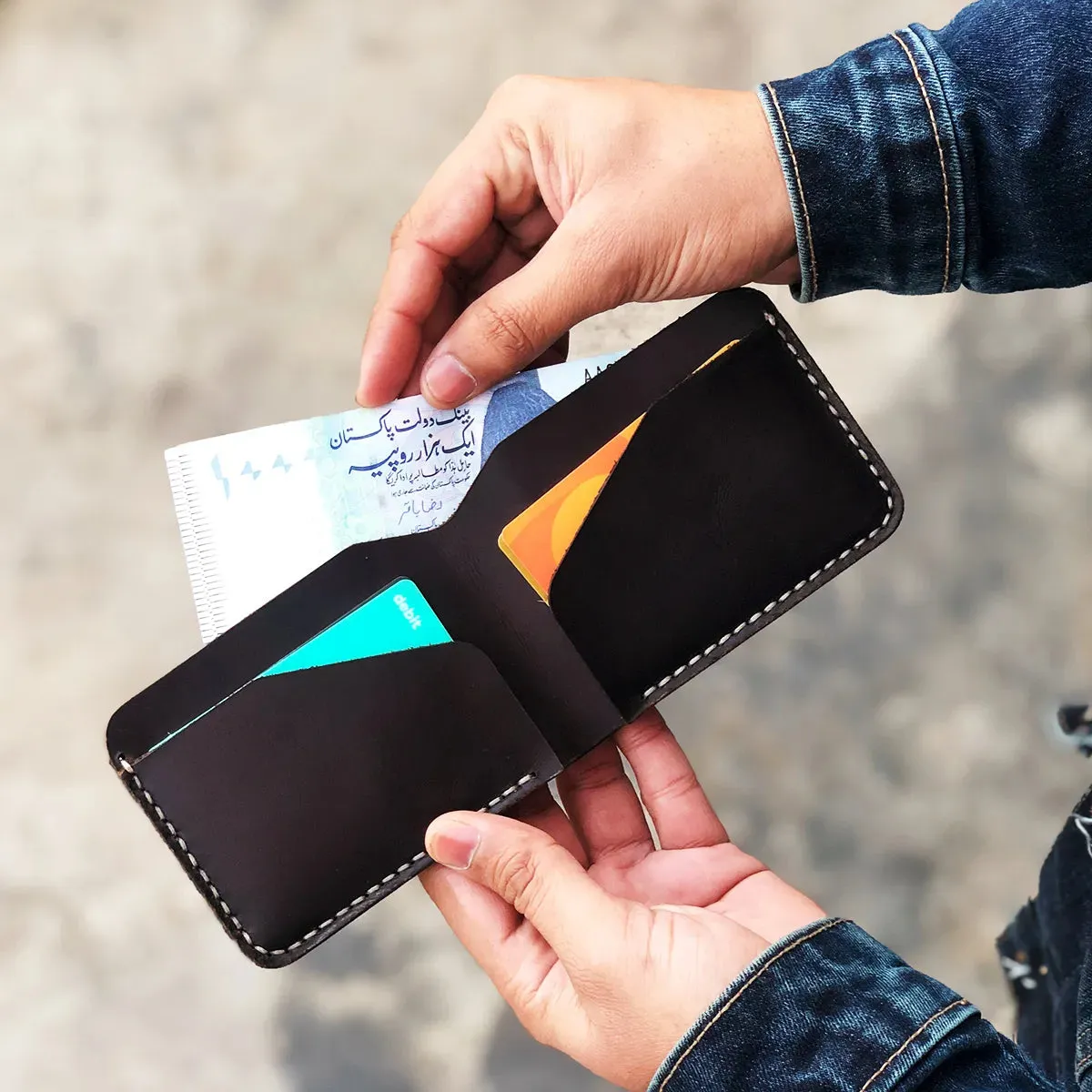 Wolf - The Nexus A Leather Bifold Wallet