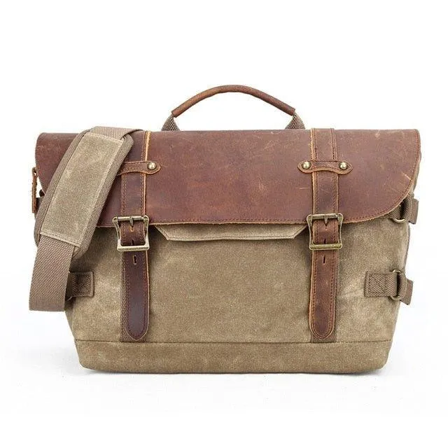 Woosir Vintage Waterproof Camera Bags for DSLR