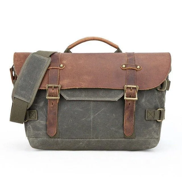 Woosir Vintage Waterproof Camera Bags for DSLR